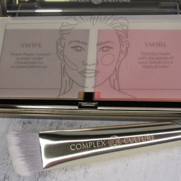 ✨ NEW Complex Culture Contour/Blush Palette & Concealer Pro Brush - Picture 2 of 4